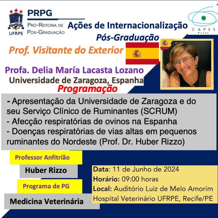Profa. Délia Maria Lacasta Lozano da Universidade de Zaragoza